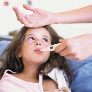 Las enfermedades por vía respiratoria a veces producen fiebre