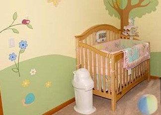 Murales recreativos en la habitación infantil | Cuidado Infantil