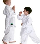 El karate beneficia el ambito motor y socio afectivo el niño