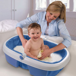 Bañar al bebé