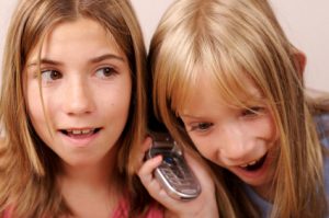 Niños y celulares