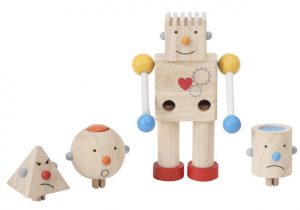 Build a robot, juguete para niños autistas