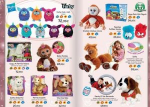 Catálogo de juguetes El Corte Inglés 2014 Peluches