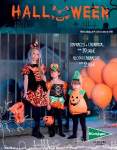 Disfraces de calabaza Halloween niños El Corte Inglés