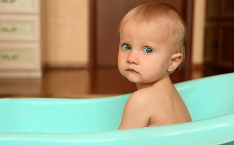 Tips para el primer baño del bebé