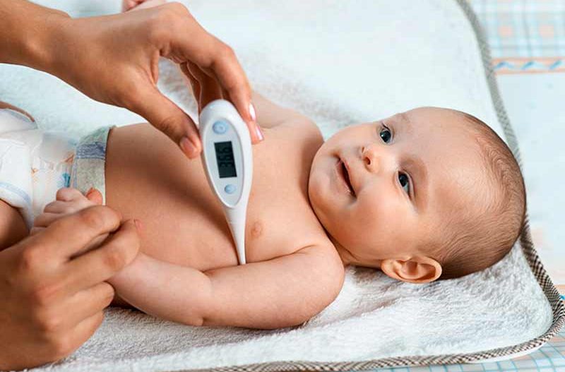Cuál es la mejor zona del cuerpo para medir la temperatura al bebé