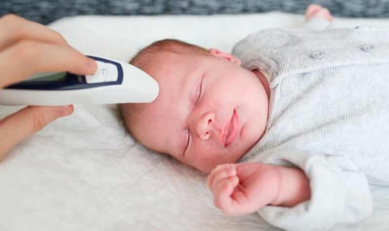 ¿Cuál es la temperatura normal del cuerpo del bebé?