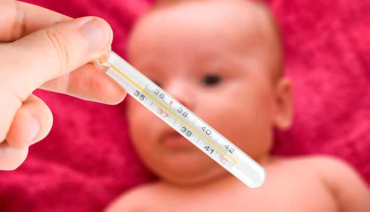 Cómo usar un termómetro rectal en los bebés