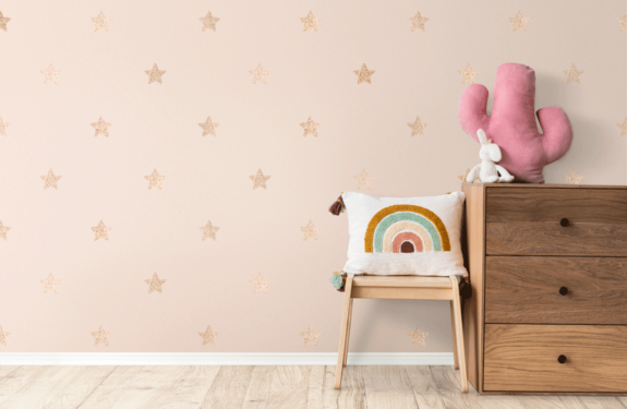 Lo que debes saber para elegir el papel pintado en la habitación del bebé