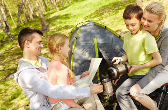 Principales ventajas de los colchones inflables a la hora de acampar con los peques